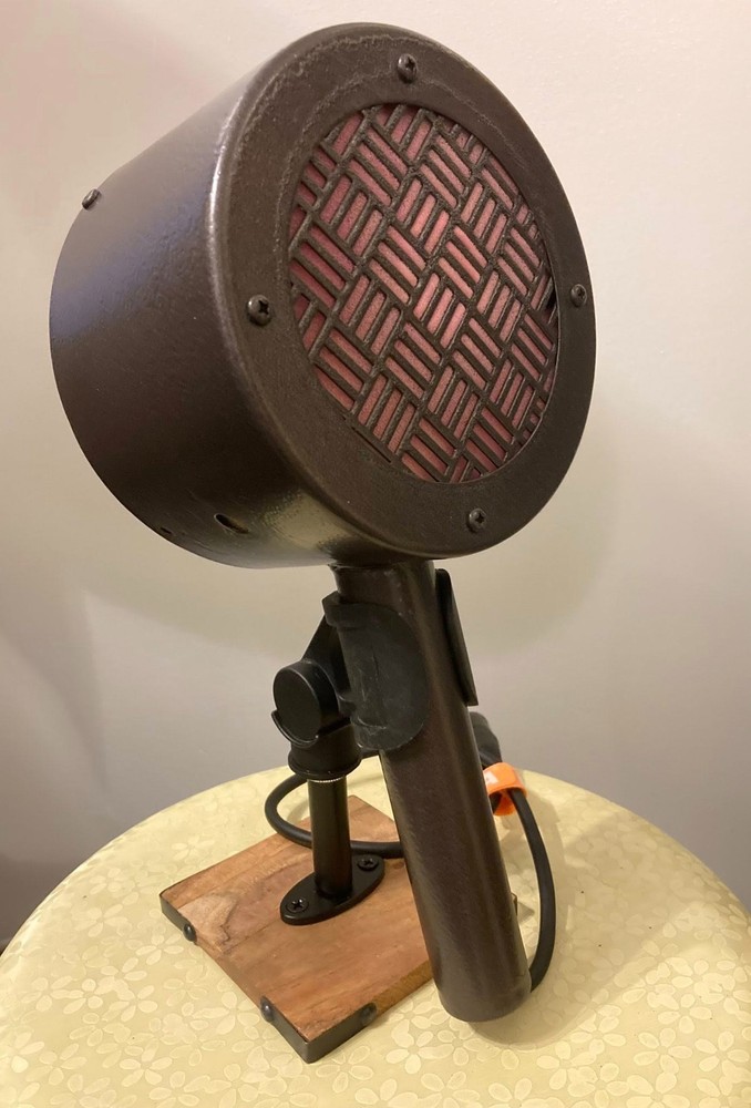 Custom Vintage One Of A Kind Dynamic Microphone W/ Stand…Unique…PLEASE READ!