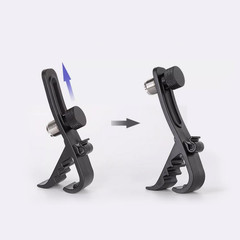 Adjustable Drum Microphone Clip Set, 4PCS Shockproof Mic Holders