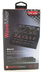 Tzumi On Air Podcast Series Bluetooth Multi-Channel Interface Sound Wave Mixer