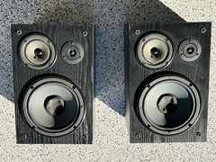 YAMAHA NS-A635A LARGE BOOKSHELF SPEAKERS 3-WAY 140 W USA MADE EXCELLENT SOUND