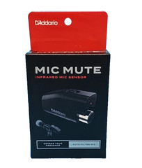 D’Addario IR Mic Mute Infrared Mic Microphone Sensor w/Box Black