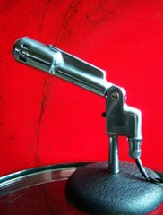 Vintage 1950’s Electro Voice 664 dynamic microphone custom LED lamp midcentury