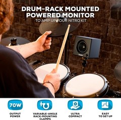 Electric Drum Speaker, 70W Output, Rack-Mountable