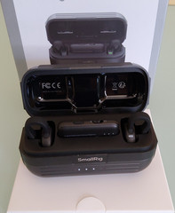SmallRig S70-C2 Wireless Microphone Set with Charging Case, Black
