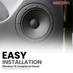 5Core 12 Inch Raw Sub Woofer Home 8 Ohms Woofer Replacement for Audio DJ Speaker