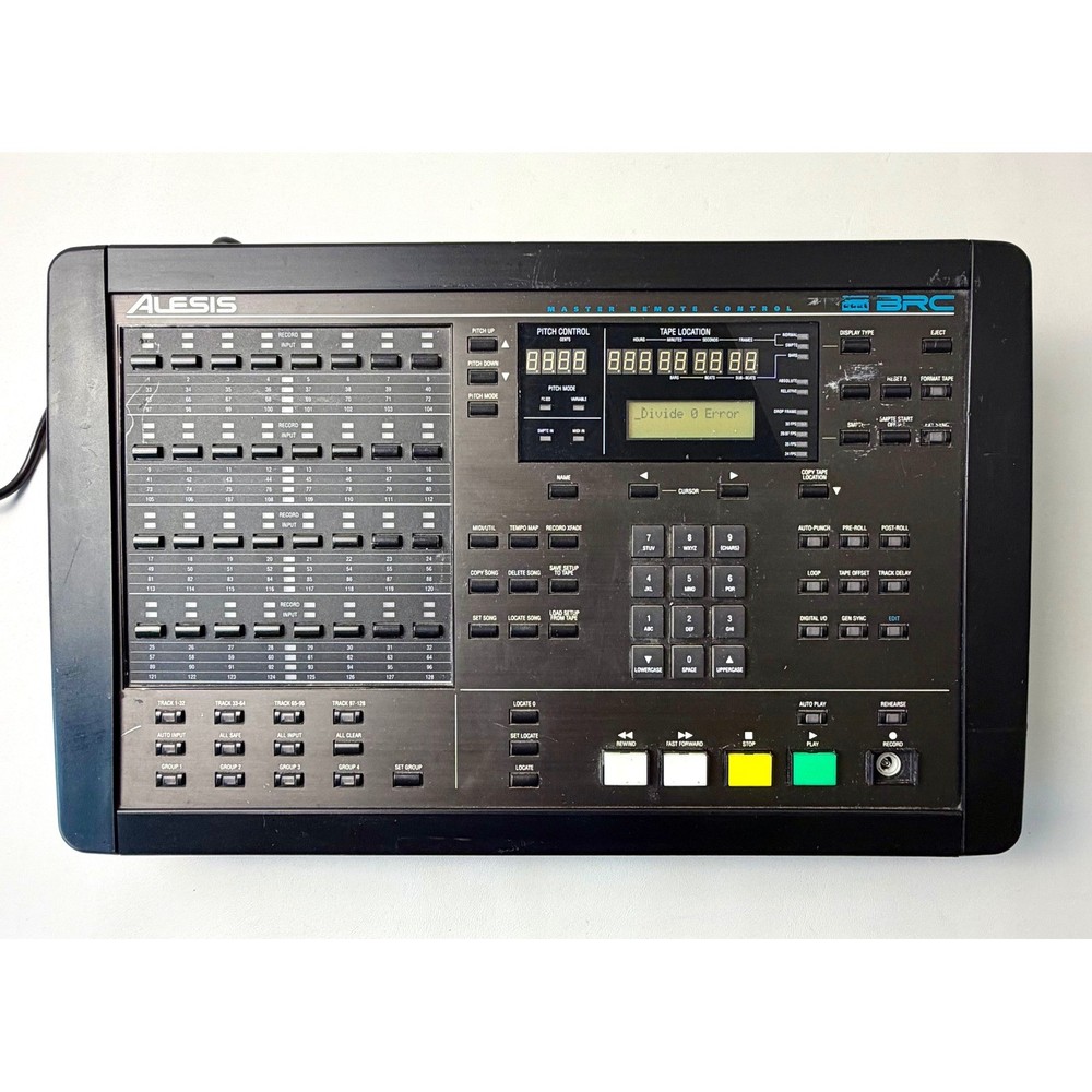 Alesis BRC ADAT Big Remote Control Master Controller Parts Repair Divide Error