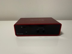Used Focusrite Scarlett Audio Interface + AKG P120 Microphone Recording Studio