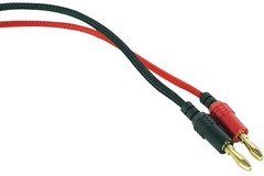 Rockville BN10 10 Foot 14 AWG 100% OFC Copper Banana to Banana Braided Pro Cable