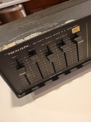 Realistic 80 Watt Solid State PA Amplifier MPA-80 Model 32-2026A – AS-IS