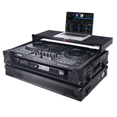 ProX XS-DDJFLX10WLTBL Black Flight Road Case to fit DDJ-FLX10 Controller w LE…