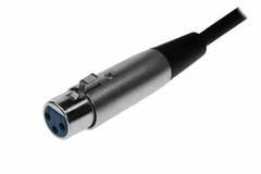 6 10 15 25 Ft XLR Shielded 3-Pin Female to 1/4″ Stereo TRS Mic Microphone Cable