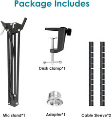 Boom Arm Compatible with Fifine Dynamic Microphone (AM8), Mic Arm for Fifne X…