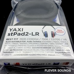 YAXI Ear Pad for Sony MDR-CD900ST Antibacterial Leather Red & Blue stPad2-LR F/S