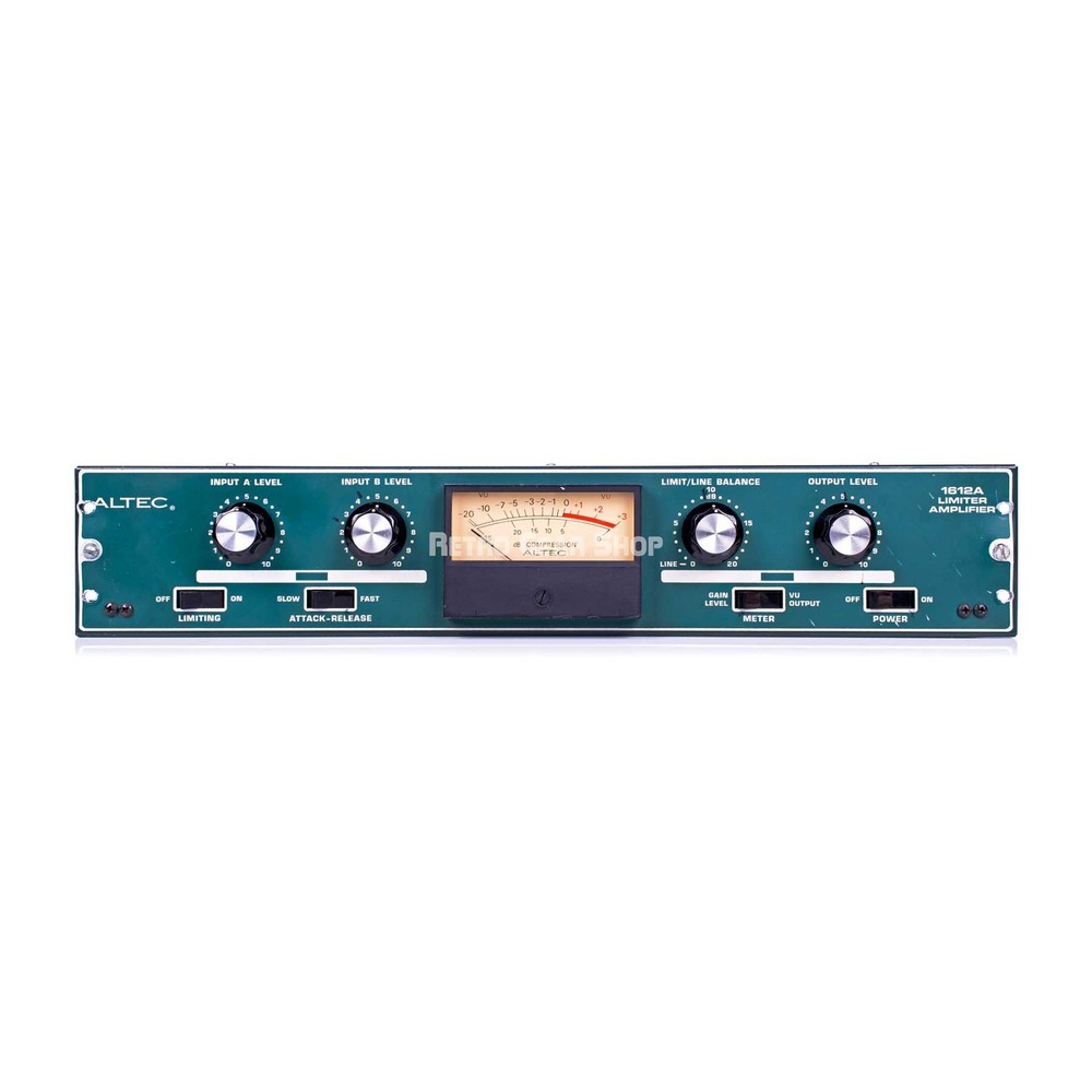 Altec 1612A Limiter Amplifier FET Compressor Mic Preamp Rare Vintage 1612 15095a