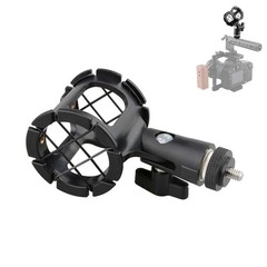 CAMVATE Microphone Support Mic Holder Mount w/1/4″ Screw Adapter fr Camera Cage