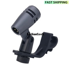 E604 Dynamic Microphone Cardioid Mic Instrument Pickup Mic w/ Clip Arm Mount