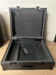 ODYUSA DJ Case 22 X16 X8 Black Hard Shell Travel Case with Foam Can Split