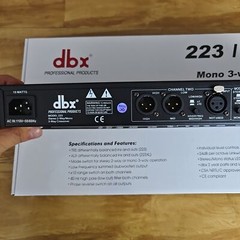 OEM NEW For DBX 223XL Stereo 2-Way/Mono 3-Way with XLR Connectors Crossover