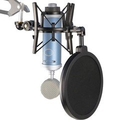 Bluebird Shock Mount with Pop Filter, Windscreen and Shockmount to Reduce Vib…
