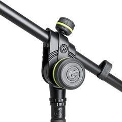 Gravity MS 2222 B Short Microphone Stand with Round Base and One Size, Black
