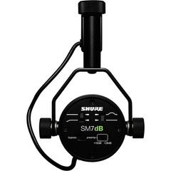 Shure SM7dB Dynamic Vocal Microphone With +28dB Builtin Active Preamp