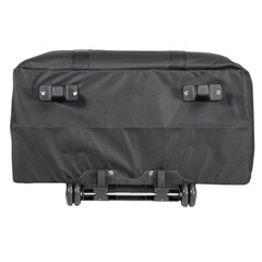 DJ Lighting Audio Equipment Multipurpose Accessory Utility Bag w Handle & Wheels