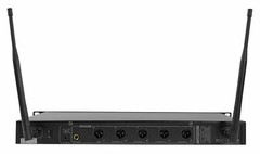 Rockville RWM4401UH QUAD UHF 4 Wireless HandHeld Microphone System w/LCD Display