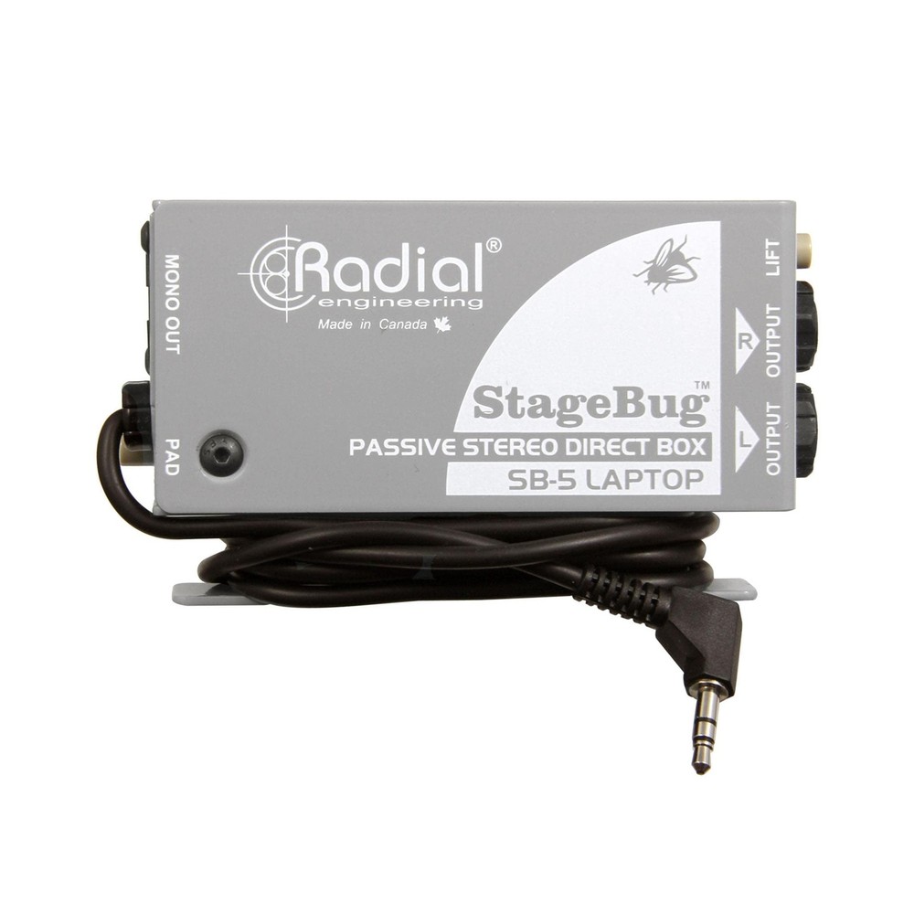 Radial StageBug SB-5 1-channel Passive Laptop Direct Box