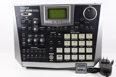 Roland SP-606 Sampling Workstation Ver.1.11 W/CF 128MB Adapter(100-240V) From JP