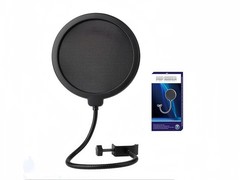 Professional Microphone Pop Filter Screen Mask Shield 360 Degree LIUSM