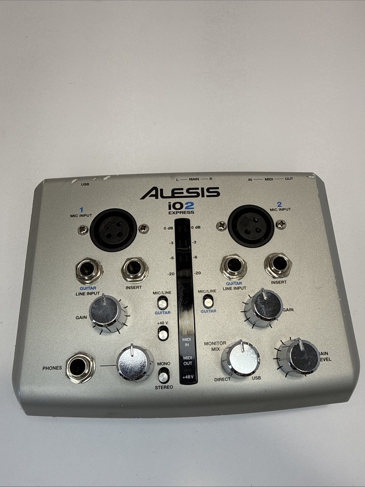 Alexis IO2 Express 2 – Channel USB Audio/Midi Interface