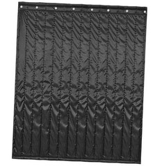 Extra Large Sound Absorbing Blanket Sound Dampening 96″H x 80″W Black 0.4〞