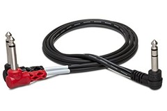 STP-201RR Insert Right-angle 1/4 Inch TRS to Dual Right-angle 1/4 Inch Cable