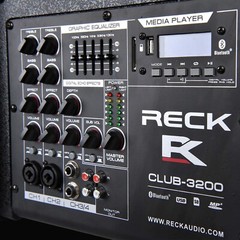 PRORECK 12″ Powered PA System 3000W Bluetooth Outdoor Event Mega Party Concert