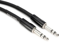 Roland Balanced 1/4″ TRS – 1/4″ TRS Interconnect Cable – 10′