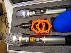 UHF WIRELESS MICROPHONE SYSTEM (PYLE MODEL: PDWMU214)
