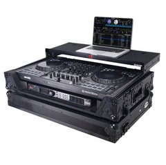 Prox ATA Road Case BLACK w/ Wheels & LED for Pioneer DDJ-FLX10 DJ Controller