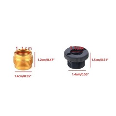 10Pieces 3/8″ Female to 5/8″ Male Microphones Mics Stands Adapter Thread Screws