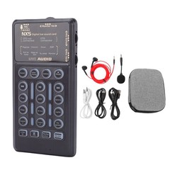 Portable Voice Changer Multifunctional Cool Lights For Gaming Easy To Use