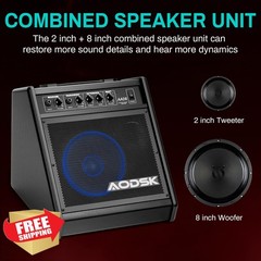 AODSK UAA-08 Drum Amp 30W Dual Speakers