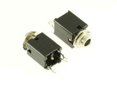 10 pcs. SWITCHCRAFT 1/4″ Enclosed Phone Jack Hi-D Jax #111 Audio Connector