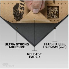 Closed Cell Foam Liner – Heat Blocker & Vibration Deadener