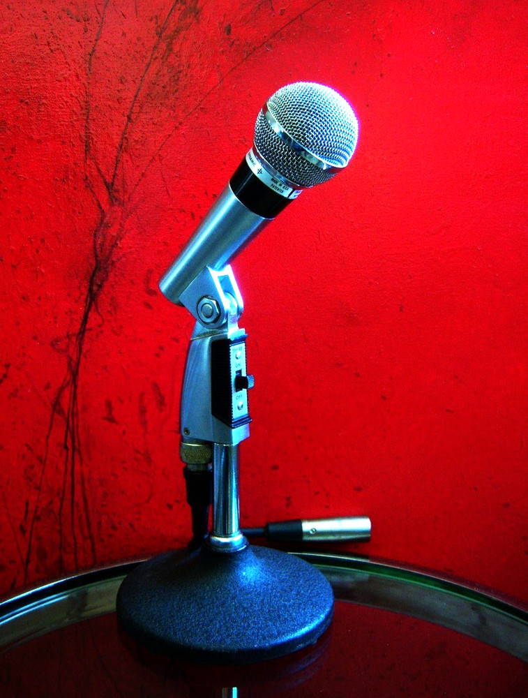 Vintage 1970’s Shure 565S Dynamic cardioid microphone Hi Z w cable SM58 565 # 7