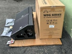 (2) Wharfedale Pro WDG-A12 12″ Active Coaxial Loudspeaker #6195 (THS)
