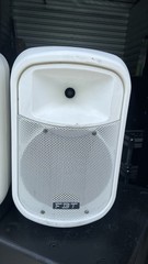 Pair FBT J-8A Processed Powered/Active 8″ 2-way Monitors 200W +50W RMS w/Mounts