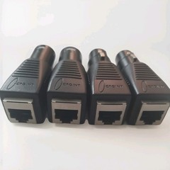 DMX to RJ45 Connector – RJ45 lot of 4 Ethernet to 3 Pin XLR DMX Female & Male.