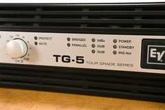 Electro-Voice (EV) TG-5 120V 2-Channel Tour Grade Power Amplifier CG01YB4