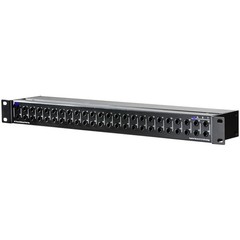 Art P48 48 Point Balanced Patchbay 19 Inch Rackmount Fully Shielded Black