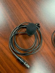 (4) Shure WL184 Lavalier Condenser Microphones w/ (3) extra capsules WL185/WL183