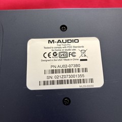 M-Audio AU02-073B0 Fast Track Pro 4×4 Mobile USB Audio/MIDI Interface w Preamps